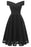 A| Bridelily Cute Lace Dress Wedding Party Formal Dress - S / Black - lace dresses