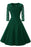 A| Bridelily Half Sleeve Burgundy Womens Cocktail Evening Party Dress - Green / S - lace dresses