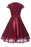 A| Bridelily Lace Stitching Retro Belt Waist Slim Dress - lace dresses