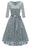 A| Bridelily New Solid Lace Round Neck Street Dress - Gray / S - lace dresses
