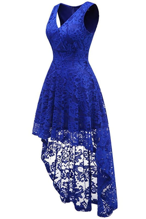 Simple Cocktail Short Lace Dresses For Women - Bridelily Simple Cocktail Short Lace Dresses For Women - Bridelily