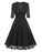 A| Bridelily Street Lace Covered Low Cut Burst Large Swing Dress Cocktail Swing Dress - lace dresses