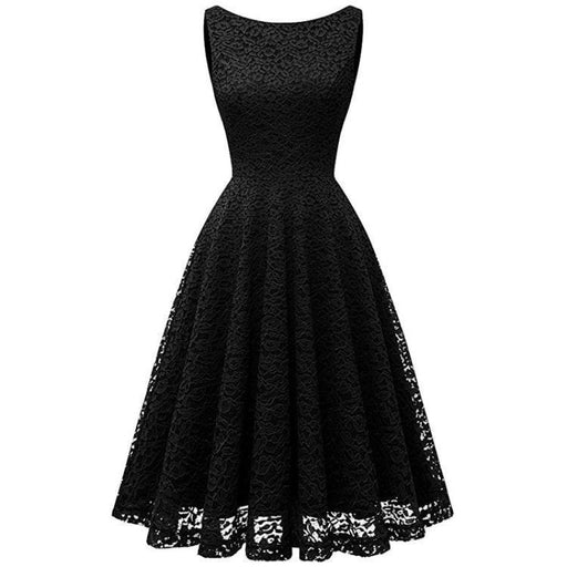 A| Bridelily V-Back Formal Cocktail Party Dress - lace dresses