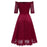 A| Bridelily White A-line Knee-length Lace Dress - lace dresses