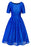 A| Bridelily Women Street Lace Crochet Dress Short Sleeve Evening Cocktail Dresses - S / Light Blue - lace dresses