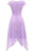 A| Bridelily Womens Floral Lace Cap Sleeve Handkerchief Hem Cocktail Party Swing Dress - lace dresses
