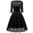 A| Bridelily Womens Sexy New Street Lace Half Sleeve Formal Patchwork Wedding Dress - lace dresses