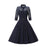 A| Bridelily Womens V-Line Dress Medium Bright Blue - S / Navy Blue - lace dresses