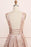 A Line Deep V Neck Long Prom with Sequins Glitter Sleeveless Evening Dress - Prom Dresses