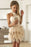 A-Line Halter Backless Short with Ruffles Sexy Mini Homecoming Dress - Prom Dresses