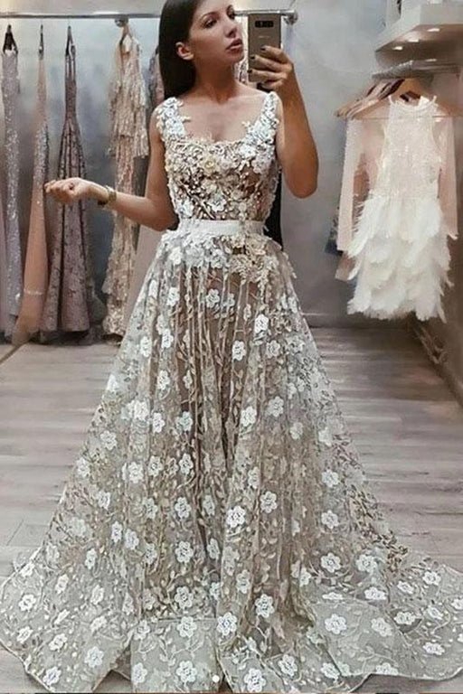 A Line Lace Vintage Cheap Long Red Prom Dresses 2021 - Bridelily A Line Lace Vintage Cheap Long Red Prom Dresses 2021 - Bridelily
