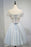 A Line Off the Shoulder Appliques Homecoming Cheap Short Prom Dress - Prom Dresses