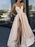 A-Line Sexy Red Quinceanera Formal Evening Dress V Neck Sleeveless Sweep \ Brush Train Jersey with Pleats Split Front 2020 - wedding dresses