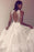 A Line Sleeveless Tulle Lace Appliques Cheap Beach Wedding Dress - Wedding Dresses