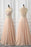 A Line Sleeveless with Rhinestone Cheap Chiffon Long Prom Dress - Prom Dresses