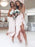 A-Line Spaghetti Straps Pink Satin Bridesmaid Dress - Bridesmaid Dresses