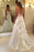 A Line V Neck Lace Appliques White Long Prom Dresses Wedding Dresses, V Neck White Lace Formal Dresses, White Lace Evening Dresses