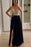 A Line V Neck Prom with Rhinestones and Beading Sparkly Flowy Formal Dress - Prom Dresses