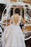 A-line V Neck Sexy Lace Appliques Long Wedding Dress - Wedding Dresses