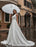 A-line Wedding Dresses Court Train Sleeveless Sash Jewel Neck Bridal Gowns