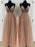 A-Line/Princess Beading Tulle Spaghetti Straps Sleeveless Floor-Length Dresses - Prom Dresses