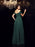 A-Line/Princess Off-the-Shoulder Ruched Sleeveless Long Chiffon Dresses - Prom Dresses