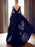 A-Line/Princess Spaghetti Straps Sleeveless High Low Lace Dresses - Prom Dresses