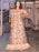 A-Line/Princess Tulle Ruffles V-neck Short Sleeves Floor-Length Dresses - Prom Dresses