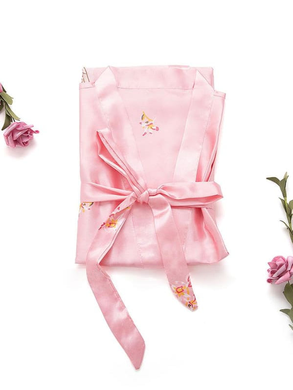 A| Personalized Glitter Print Robes Bride Bridesmaid Robes — Bridelily