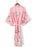 A| Personalized Glitter Print Robes Bride Bridesmaid Robes - robes