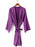 A| Personalized Wedding Gifts Bride Bridesmaid Robes - M / Grape - robes