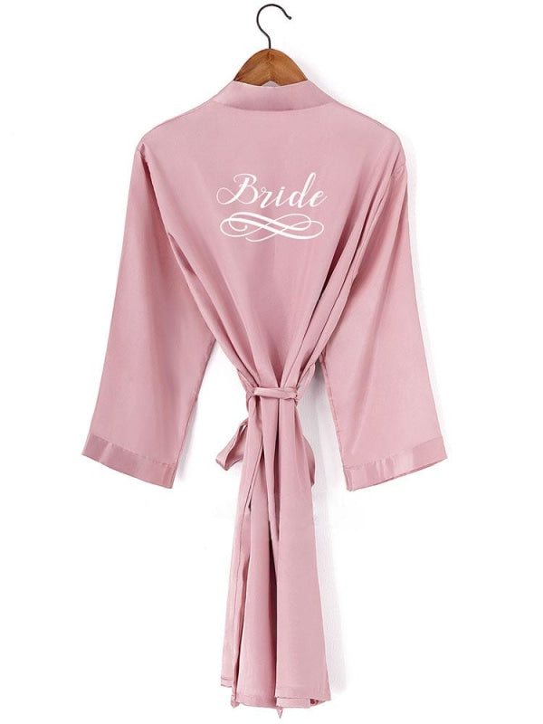 A| Personalized Womens Sleepwear Robes Bridesmaid Robes - robes
