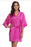 A| Silk Women Bridesmaid Robes Robes Ladies Dressing Gowns - rosered / S - robes