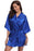A| Silk Women Bridesmaid Robes Robes Ladies Dressing Gowns - royalblue / S - robes