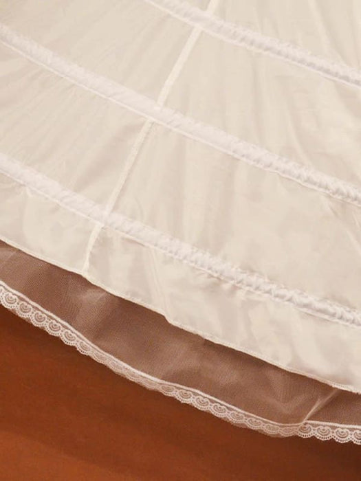 Adjustable 6 Hoops Ball Gown Wedding Petticoats | Bridelily - wedding petticoats