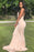 Amazing Deep V Neck Sleeveless Open Back Mermaid Prom Dresses - Prom Dresses