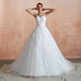 Amazing Illusion Appliques Tulle Wedding Dress - Wedding Dresses