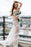 Amazing Sweetheart Neck Lace Beach Boho Wedding Dress - Light Champagne - Wedding Dresses