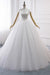 Amazing V-neck Lace Tulle Ball Gown Wedding Dress - Wedding Dresses
