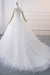 Amazing V-neck Lace Tulle Ball Gown Wedding Dress - Wedding Dresses