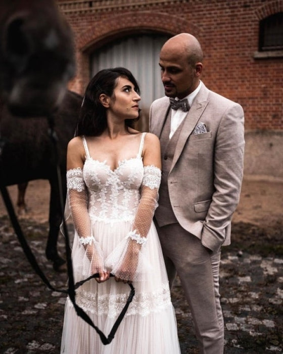 Amazing Wedding Dresses With Lace | Sheath dresses for wedding - Wedding Dresses