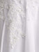 Appliques V-Neck Lace-Up Chiffon Wedding Dresses - wedding dresses