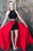 Attractive Excellent Red and Black A-line Jewel Split Sleeveless Lace Long Prom Party Dress - Prom Dresses