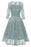 Autumn Elegant Office Lace Dress Women 3/4 Sleeve Dresses - lace dresses