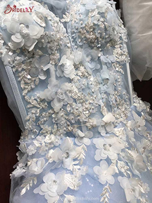 Awesome Appliques Tulle Ball Gown Wedding Dresses - wedding dresses