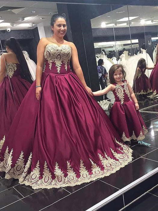 Awesome Excellent Affordable Plus Size Ball Strapless Lace Appliques Long Formal Gown Prom Dresses - Prom Dresses