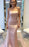 Awesome Glorious Chic Spaghetti Straps Splendid Pink Sleeveless Applique Mermaid Long Prom Dresses - Prom Dresses