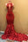 B| Bridelily Gorgeous Sleeveless Appliques Long Mermaid Prom Dresses - Prom Dresses