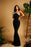 Black Sleeveless Mermaid Prom Dress with Exquisite Beadwork