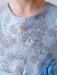 Baby Blue Flower Girl Dresses Jewel Neck Sleeveless Bows Tulle Polyester Kids Party Dresses
